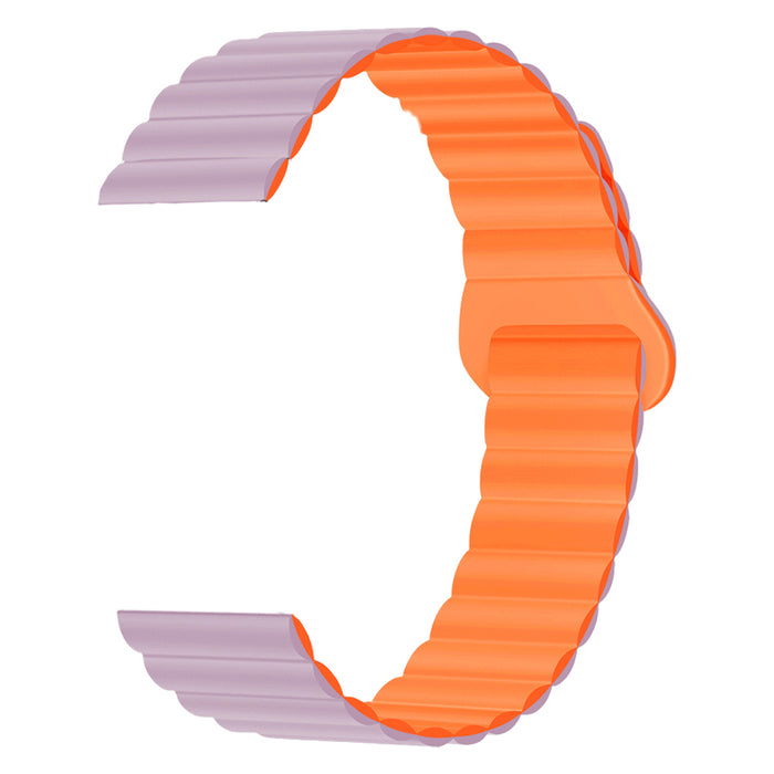 МАГНИТНА КАИШКА СЪС СИЛИКОНОВО ПОКРИТЕ TRENDER Loop TR-ML20PKOR 20 mm PINK/ORANGE