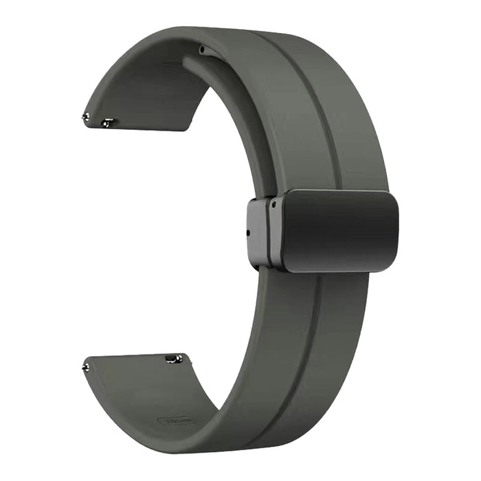СИЛИКОНОВА КАИШКА С МАГНИТНО ЗАКОПЧАВАНЕ TRENDER Line TR-SLMB20GY 20 mm GREY