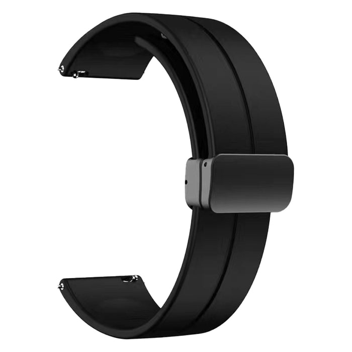 СИЛИКОНОВА КАИШКА С МАГНИТНО ЗАКОПЧАВАНЕ TRENDER Line TR-SLMB20BK 20 mm BLACK