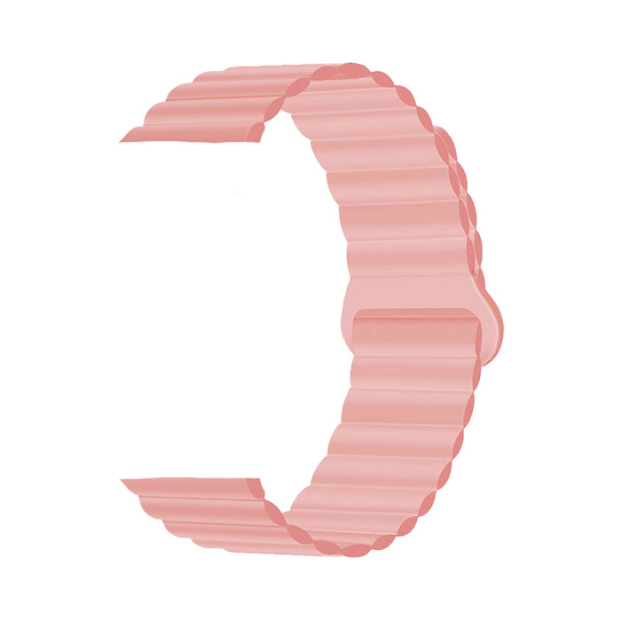 МАГНИТНА КАИШКА СЪС СИЛИКОНОВО ПОКРИТЕ TRENDER Loop TR-AML40PK APPLE 38/40 mm PINK