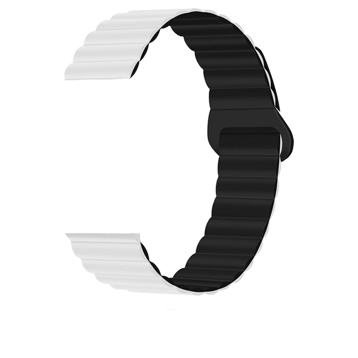 МАГНИТНА КАИШКА СЪС СИЛИКОНОВО ПОКРИТЕ TRENDER Loop TR-AML40WHBK APPLE 38/40 mm BLACK/WHITE