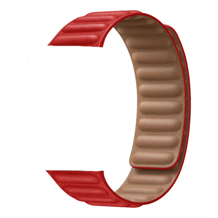 МАГНИТНА КАИШКА С ПОКРИТИЕ ОТ ЕКО КОЖА TRENDER TR-AMS40RD APPLE 38/40 mm RED
