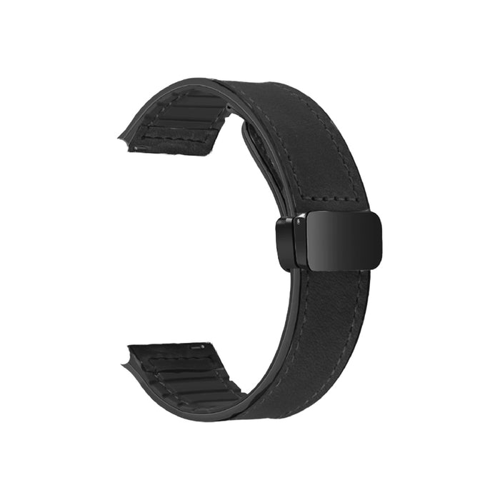 МАГНИТНА КАИШКА СИЛИКОН И ВЕЛУР TRENDER TR-VMB22BK 22 mm BLACK
