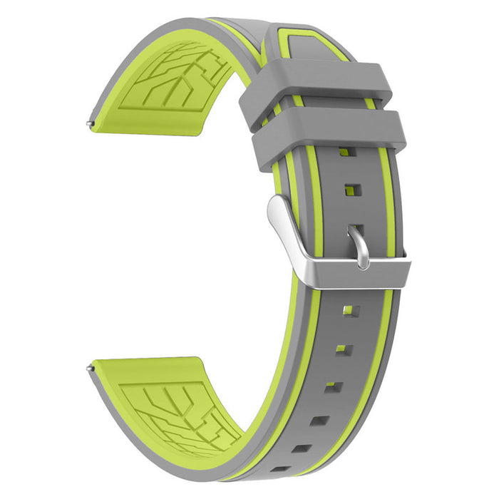 СИЛИКОНОВА КАИШКА TRENDER TR-GM22GYGR 22 mm GAMER GRAY/GREEN