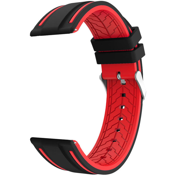 СИЛИКОНОВА КАИШКА TRENDER TR-GM22BKRD 22 mm GAMER BLACK/RED