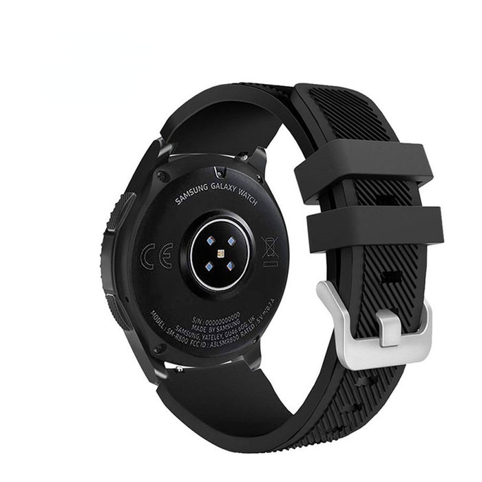 СИЛИКОНОВА КАИШКА TRENDER TR-SL22GBK 22 MM GROOVE BLACK