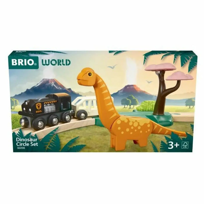 Тренирайте с верига Brio Dinosaur circle set