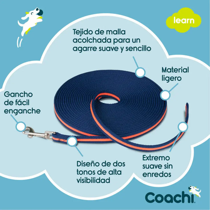 Тренировъчен колан Coachi Син 10m Тренировка