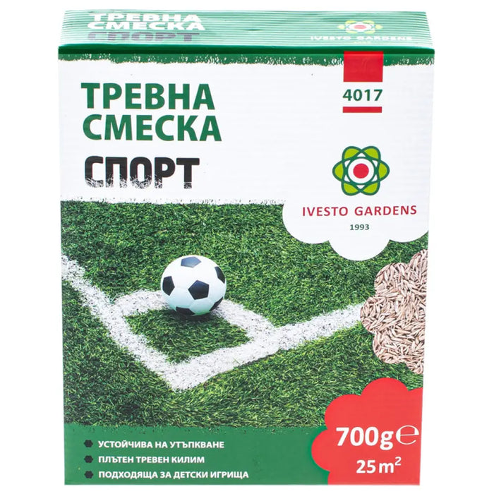 ТРЕВНА СМЕСКА ЗА СПОРТНИ ТЕРЕНИ 0.7KG 25M² IVESTO