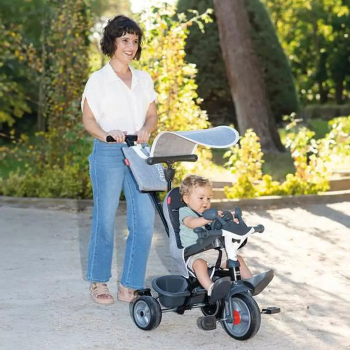 Триколка Smoby Baby Driver Сив