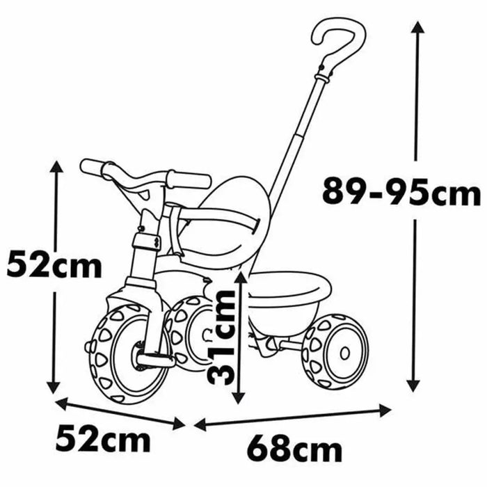 Триколка Smoby Be Move Розов