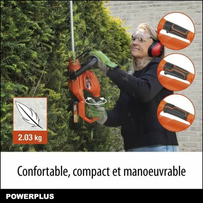 Тример за жив плет Powerplus Powdpg7531 20 V