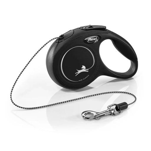 TRIXIE New CLASSIC XS 3 m Black Dog Прибиращ се повод