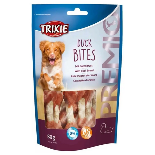 TRIXIE Snacki Premio Duck Bites - Лакомство за кучета - 80гр
