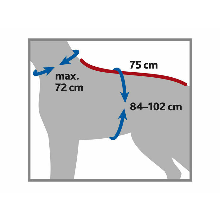 Халат за куче Trixie Сив XL