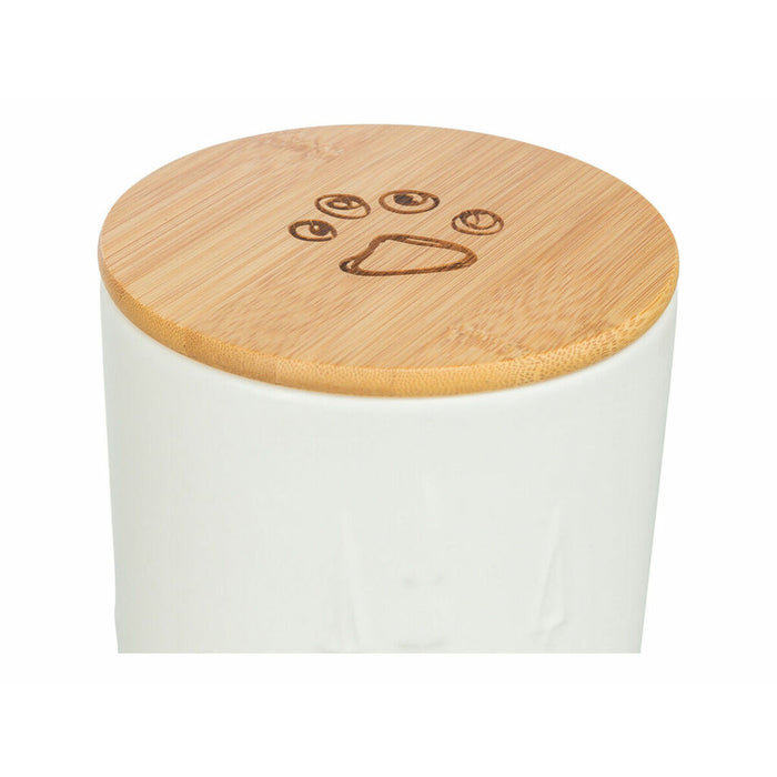 Кутия за храна за домашни любимци Trixie Бял Ø 13 x 19 cm