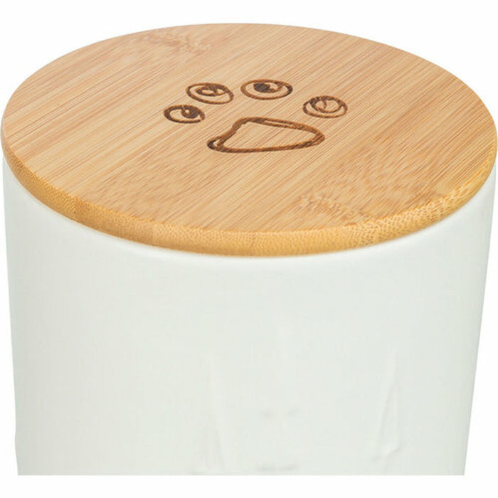 Кутия за храна за домашни любимци Trixie Бял Ø 13 x 19 cm