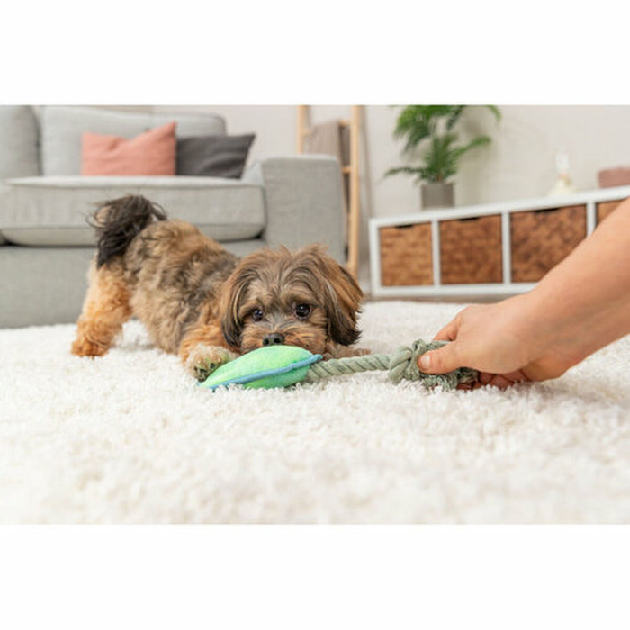 Плюшени Животни за кучета Trixie Син Зелен полиестер 22 cm