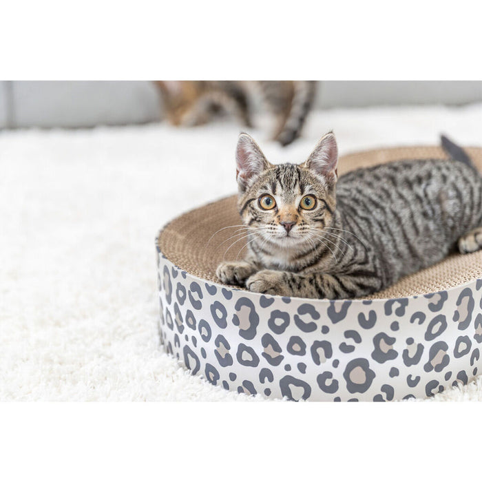 Чесало за Нокти за Котки Trixie Leo Сметана Картон 63 x 10 x 35 cm