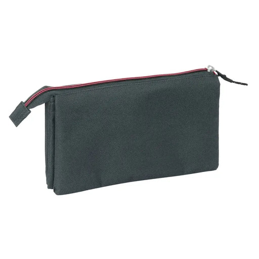 Троен Моливник Kings League Kunisport Сив 22 x 12 x 3 cm
