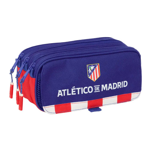Троен Моливник Atlético Madrid Син Бял Червен 21,5 x 10 x 8