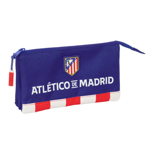 Троен Моливник Atlético Madrid Син Бял Червен 22 x 12 x 3 cm