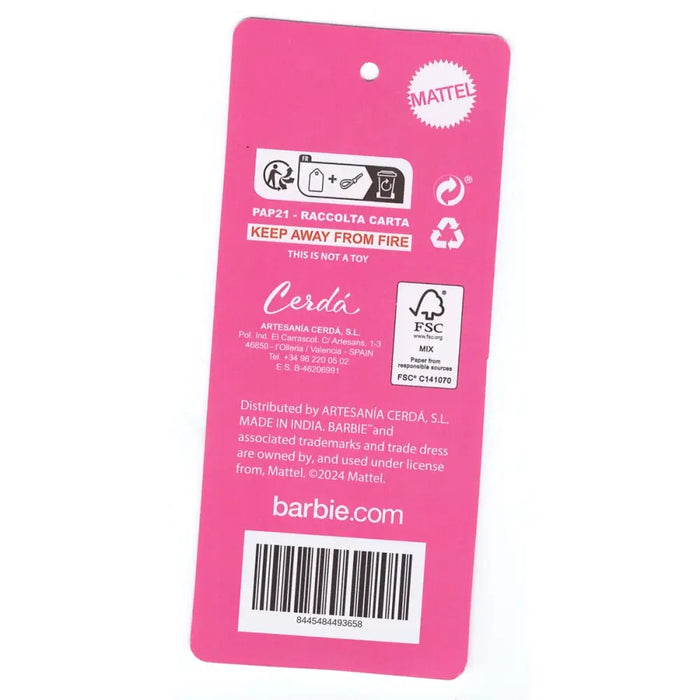 Троен Моливник Barbie Фуксия 2,2 x 1,1 x 22,5 cm