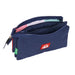 Троен Моливник Benetton Flag Морско син 22 x 12 x 3 cm