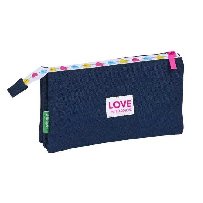 Троен Моливник Benetton Love 22 x 3 x 12 cm