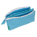 Троен Моливник Benetton Spring Небесно синьо 22 x 12 x 3 cm