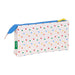 Троен Моливник Benetton Topitos Бял (22 x 12 x 3 cm)