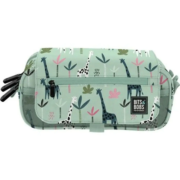 Троен Моливник Bits&Bobs Jungle Многоцветен 23 x 10 x 10 cm