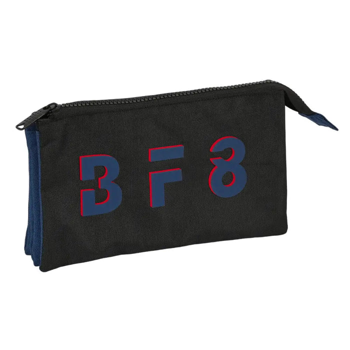 Троен Моливник BlackFit8 Urban Черен Морско син (22 x 12 x