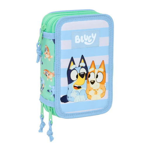 Троен Моливник Bluey Sisters Зелен Вода 12,5 x 19,5 x 5,5