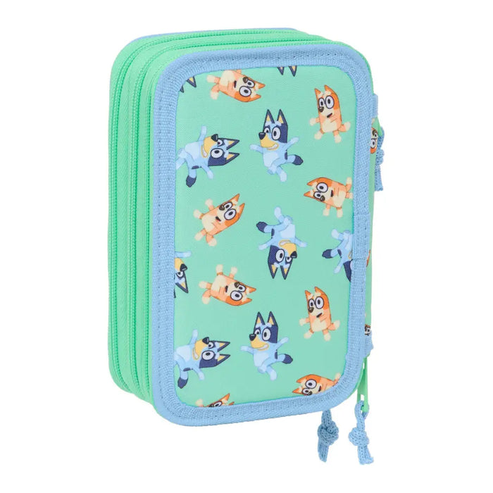 Троен Моливник Bluey Sisters Зелен Вода 12,5 x 19,5 x 5,5