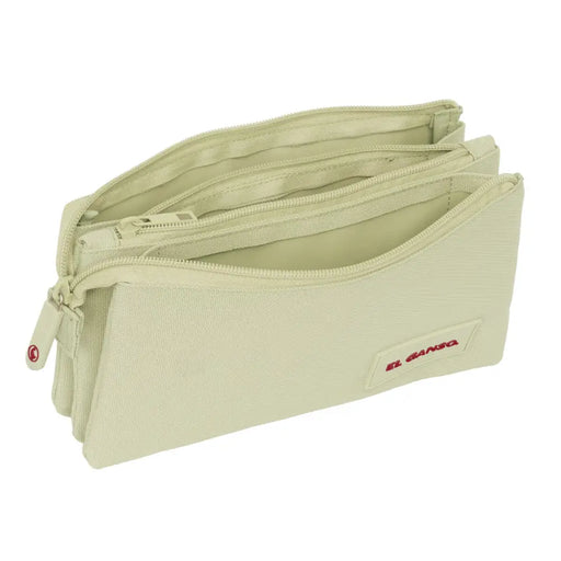 Троен Моливник El Ganso Beige Бежов 22 x 12 x 3 cm