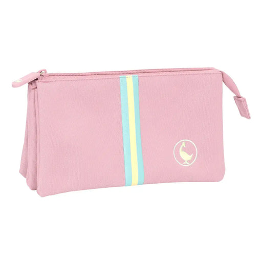 Троен Моливник El Ganso Pink Розов 22 x 12 x 3 cm