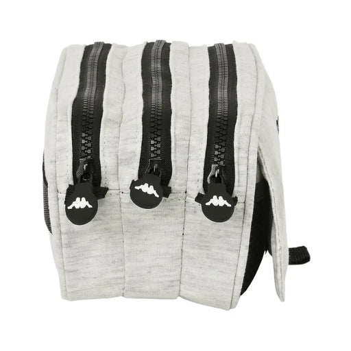 Троен Моливник Kappa Grey knit Сив (21,5 x 10 x 8 cm)