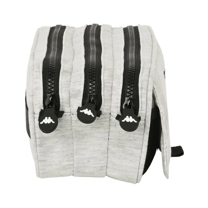 Троен Моливник Kappa Grey knit Сив (21,5 x 10 x 8 cm)