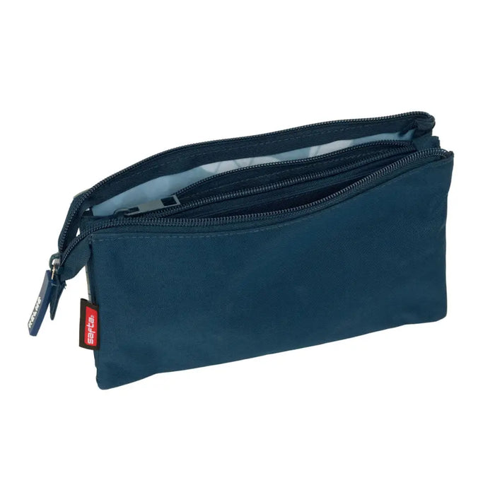 Троен Моливник Kelme Epic Морско син 22 x 12 x 3 cm