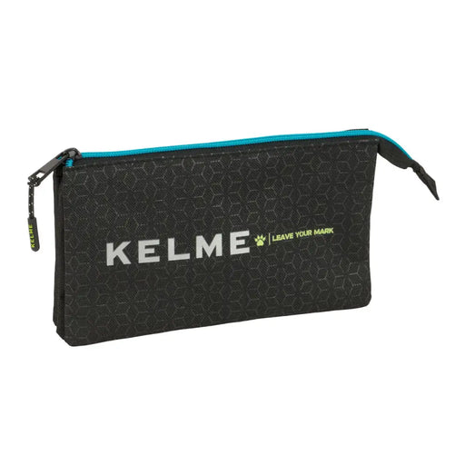 Троен Моливник Kelme Iron Черен 22 x 12 x 3 cm