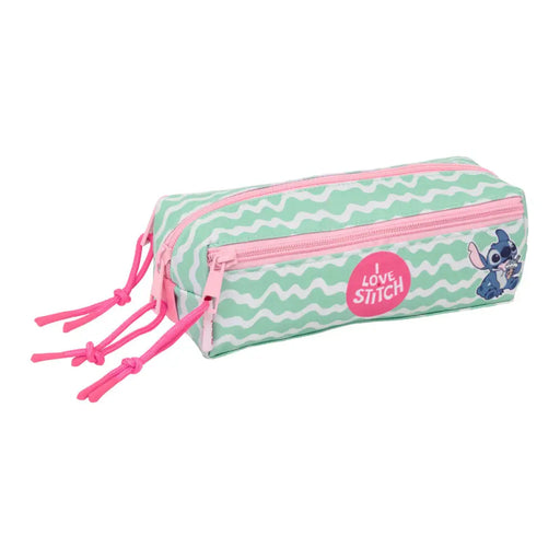Троен Моливник Lilo & Stitch Ice cream Розов 22 x 8,5 x 6 cm