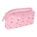 Троен Моливник Minnie Mouse Baby Розов 22 x 12 x 3 cm