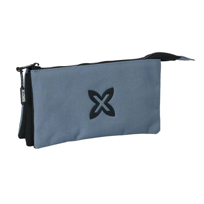 Троен Моливник Munich Basic Сив 22 x 12 x 3 cm