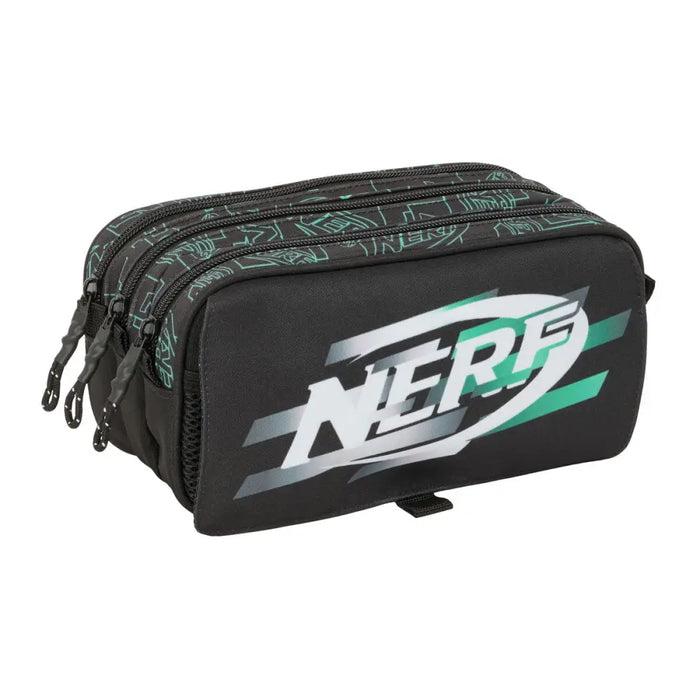 Троен Моливник Nerf Game Черен 21,5 x 10 x 8 cm
