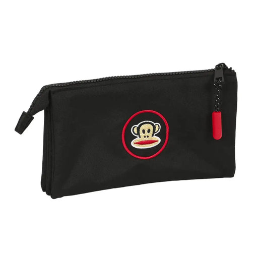 Троен Моливник Paul Frank Campers Черен (22 x 12 x 3 cm)