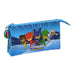 Троен Моливник PJ Masks Син 22 x 12 x 3 cm