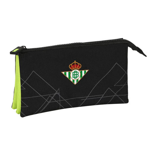 Троен Моливник Real Betis Balompié Черен Верде Лимон 22 x