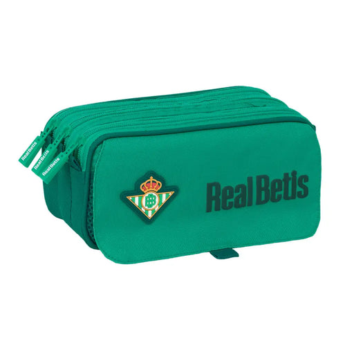 Троен Моливник Real Betis Balompié Зелен 21,5 x 10 x 8 cm