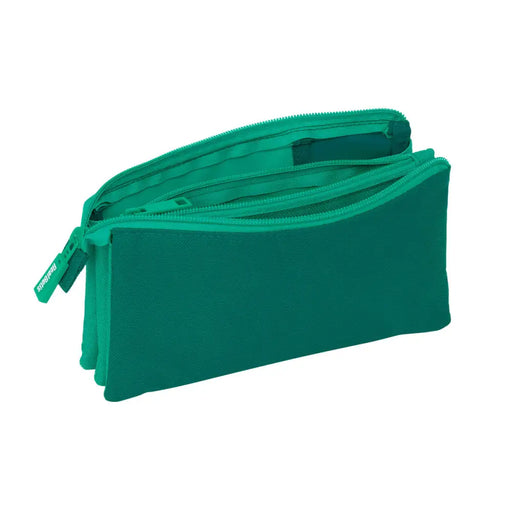 Троен Моливник Real Betis Balompié Зелен 22 x 12 x 3 cm
